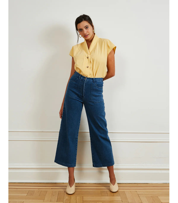 LOUP Washed Indigo Simone Jeans Greenbrook Clothing