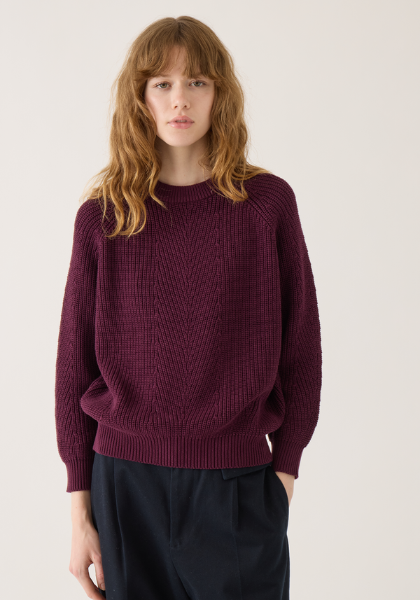 DEMYLEE - Chelsea Sweater Aubergine