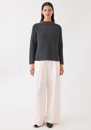 DEMYLEE - Daphne Solid Cotton Sweater