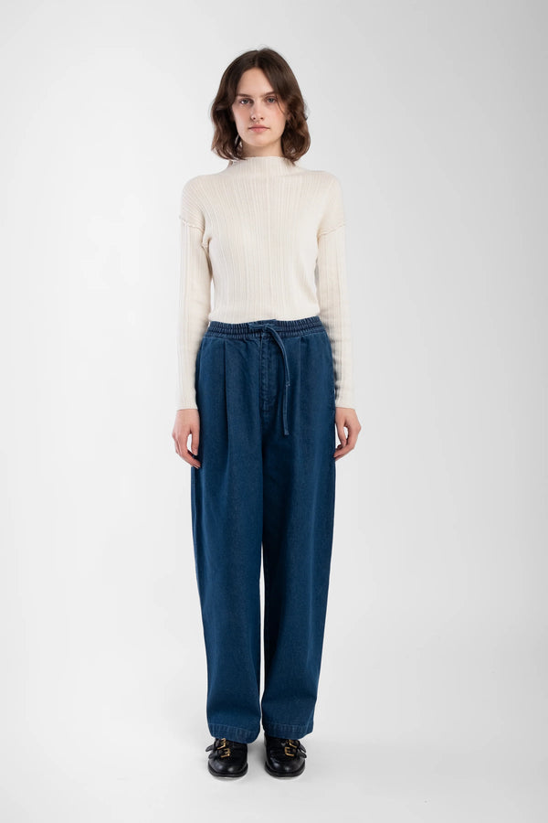 Micaela Greg - Cream Isla Rib Top