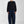 Micaela Greg - Faded Black Rolled Sweater
