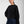 Micaela Greg - Faded Black Rolled Sweater